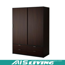 Custom Made Plywood Sliding Doors Bedroom Wardrobe Closet (AIS-W259)